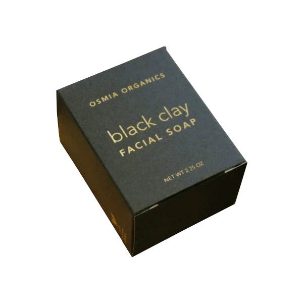 Black face wash boxes