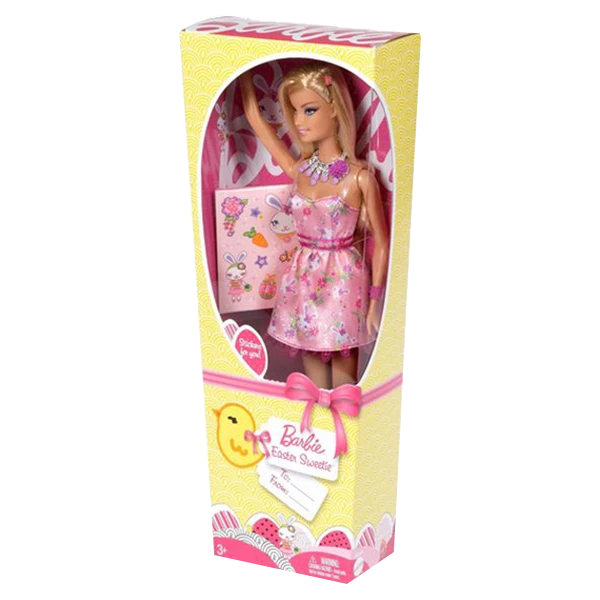 Custom Designed Logo Barbie Doll Boxes