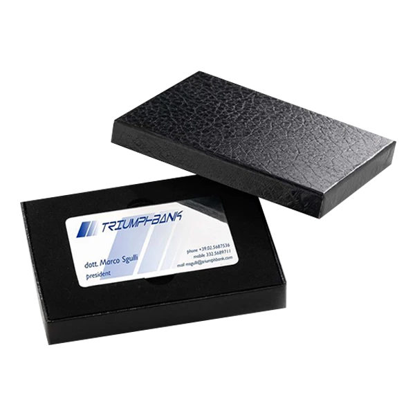 Custom Designed Logo Business Card Boxes