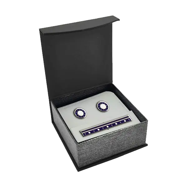 Custom Designed Logo Cufflinks Boxes