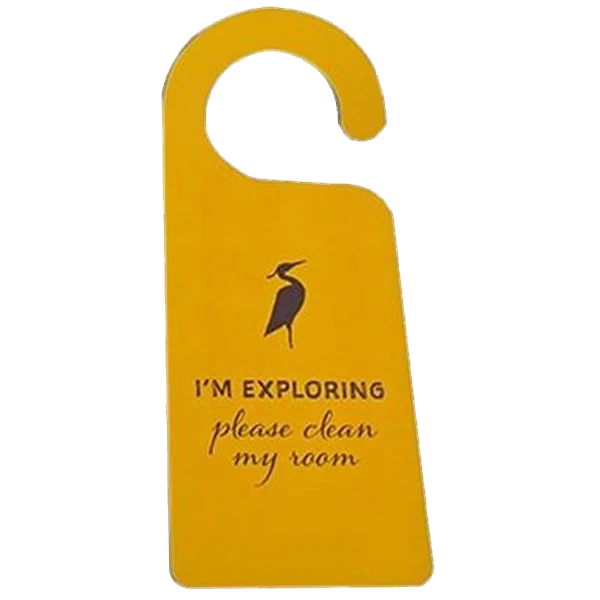 Custom Designed Logo Door Hangers