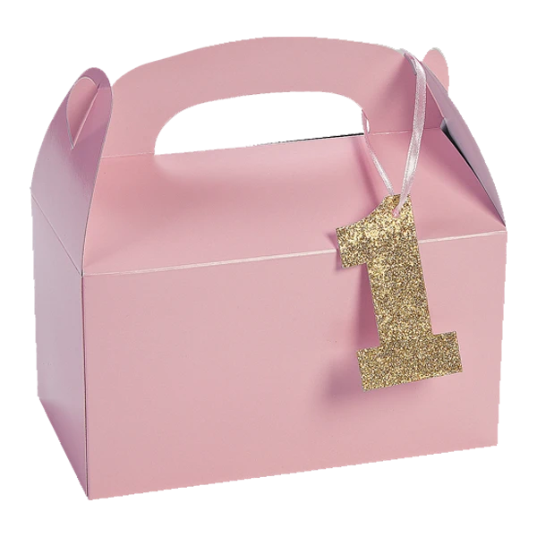 Custom Designed Logo Favor Boxes