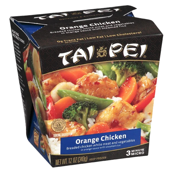 Custom Designed Logo Frozen Chinese Food Boxes