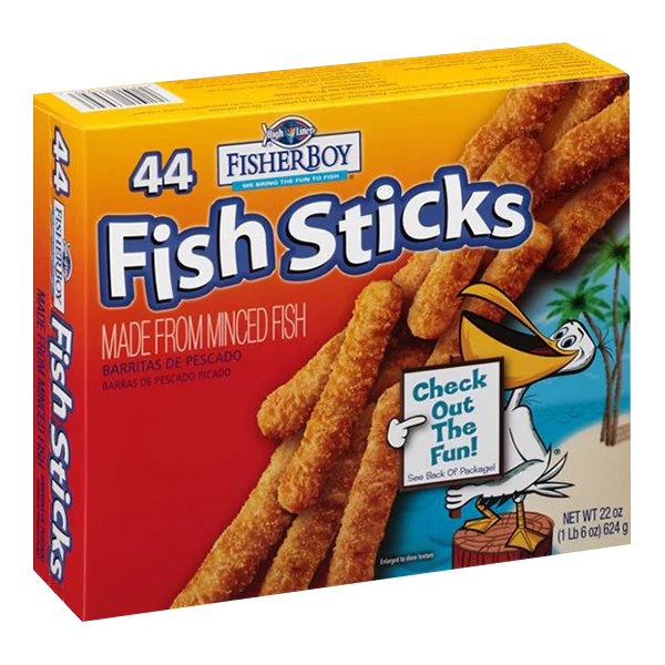 Custom Designed Logo Frozen Fish Boxes