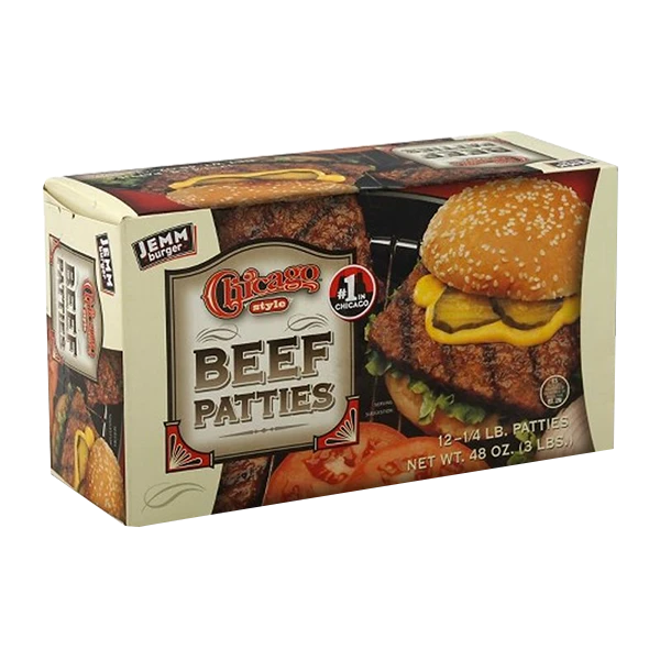 Custom Designed Logo Frozen Meat Boxes