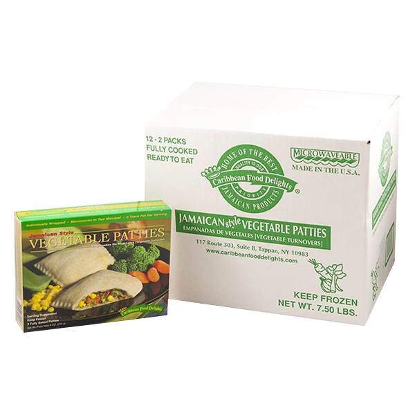 Custom Designed Logo Frozen Vegetables Boxes