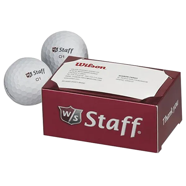 Custom Designed Logo Golf Ball Boxes
