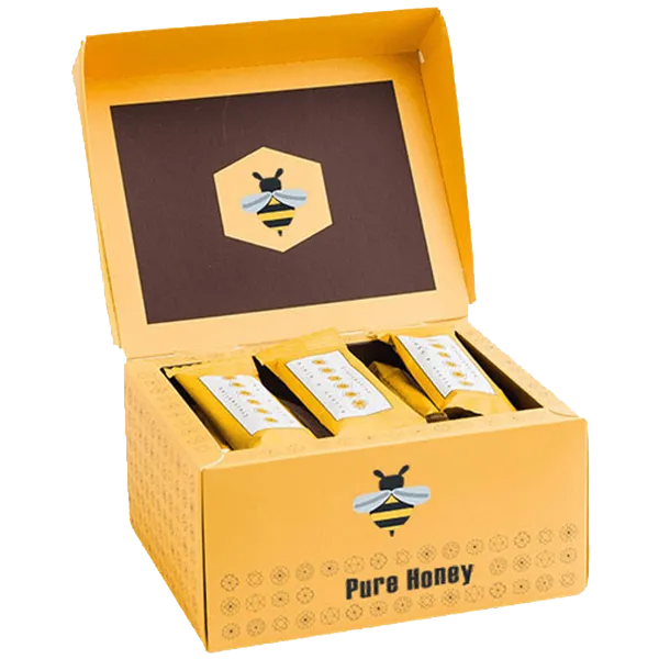 Custom Designed Logo Honey Boxes