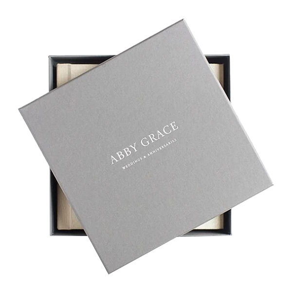 Custom Designed Logo album boxes