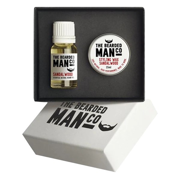 Custom Designed Logo beard oil boxes