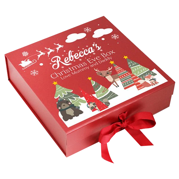 Custom Designed Logo christmas boxes