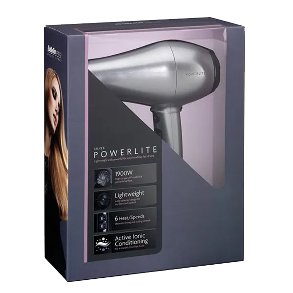 Custom Designed Logo hair dryer boxes