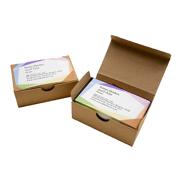 Custom Printed Business Card Boxes