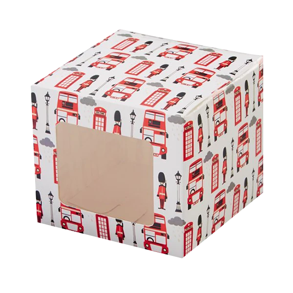 Custom Printed Cupcake Boxes