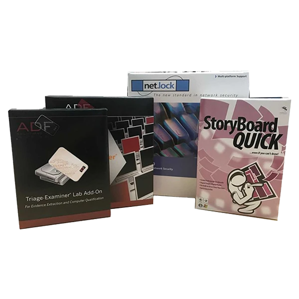 Custom Printed Software Boxes