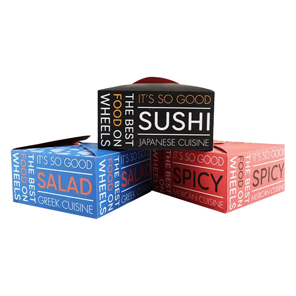 Custom Printed Take out Boxes
