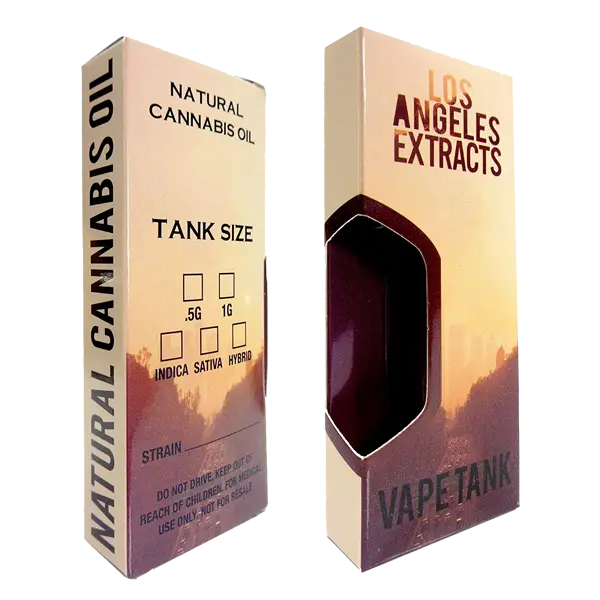 Custom Designed Logo Cannabis Oil Boxes