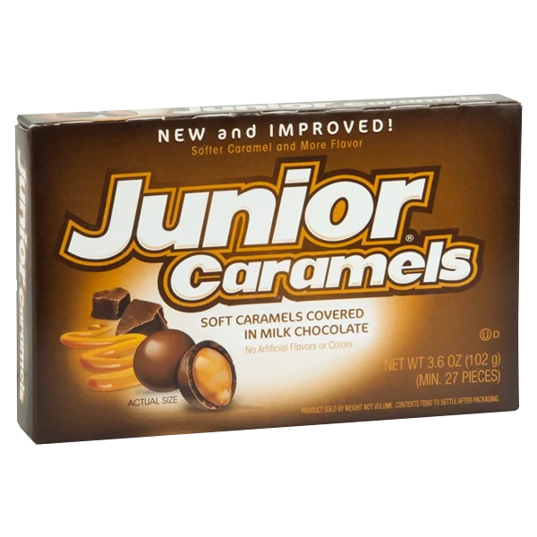 Long caramel boxes