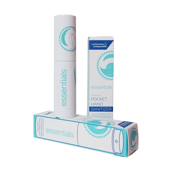 Printed hand sanitizer boxes
