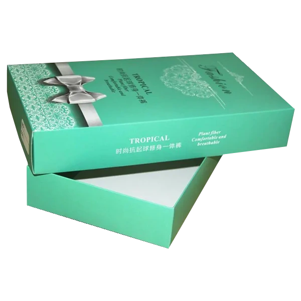 Two piece stocking boxes